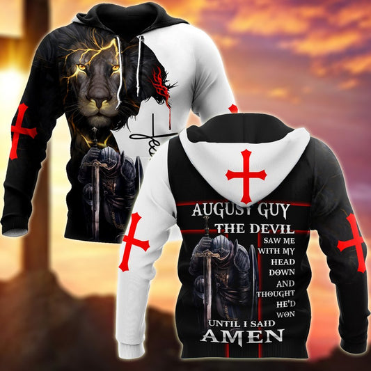 August Guy- Untill I Said Amen 3D All Over Printed Shirts For Men and Women Pi250501S8
