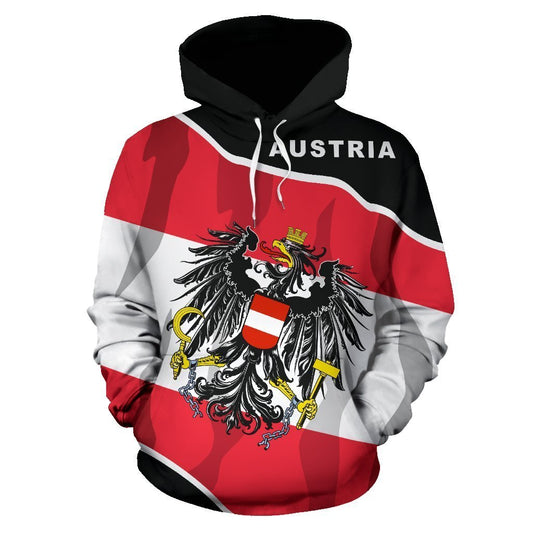 Austria Hoodie Flag Fly In Me AF-NVD1045 - Amaze Style™-Apparel