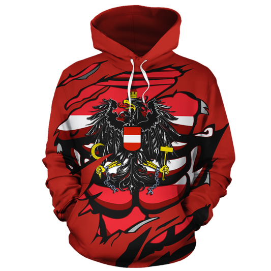 Austria In Me All Over Hoodie AF-NVD1046 - Amaze Style™-Apparel