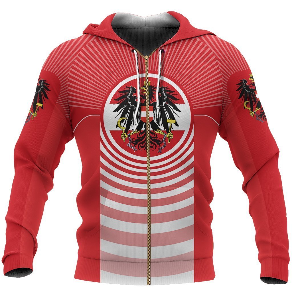 Austria In Me Zip-up Hoodie ZIP-NVD1035 - Amaze Style™-Apparel