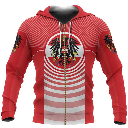 Austria In Me Zip-up Hoodie ZIP-NVD1035 - Amaze Style™-Apparel