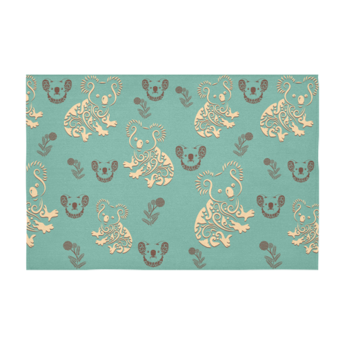 Australia Koala Cotton Linen Tablecloth NN8 - Amaze Style™-TABLECLOTHES