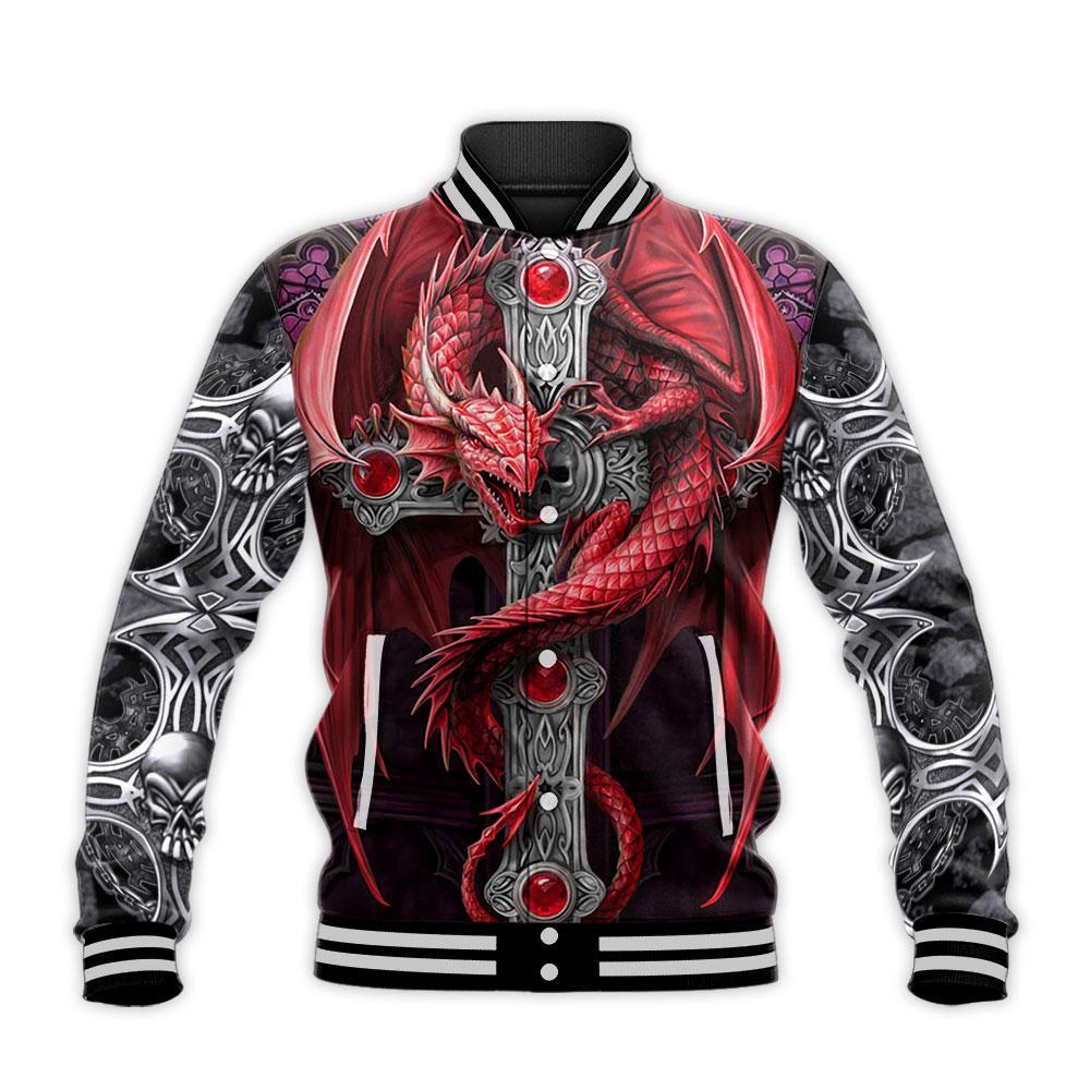 Tmarc Tee Dungeons and Dragons Red Tattoo 3D All Over Printed Winter Shirts