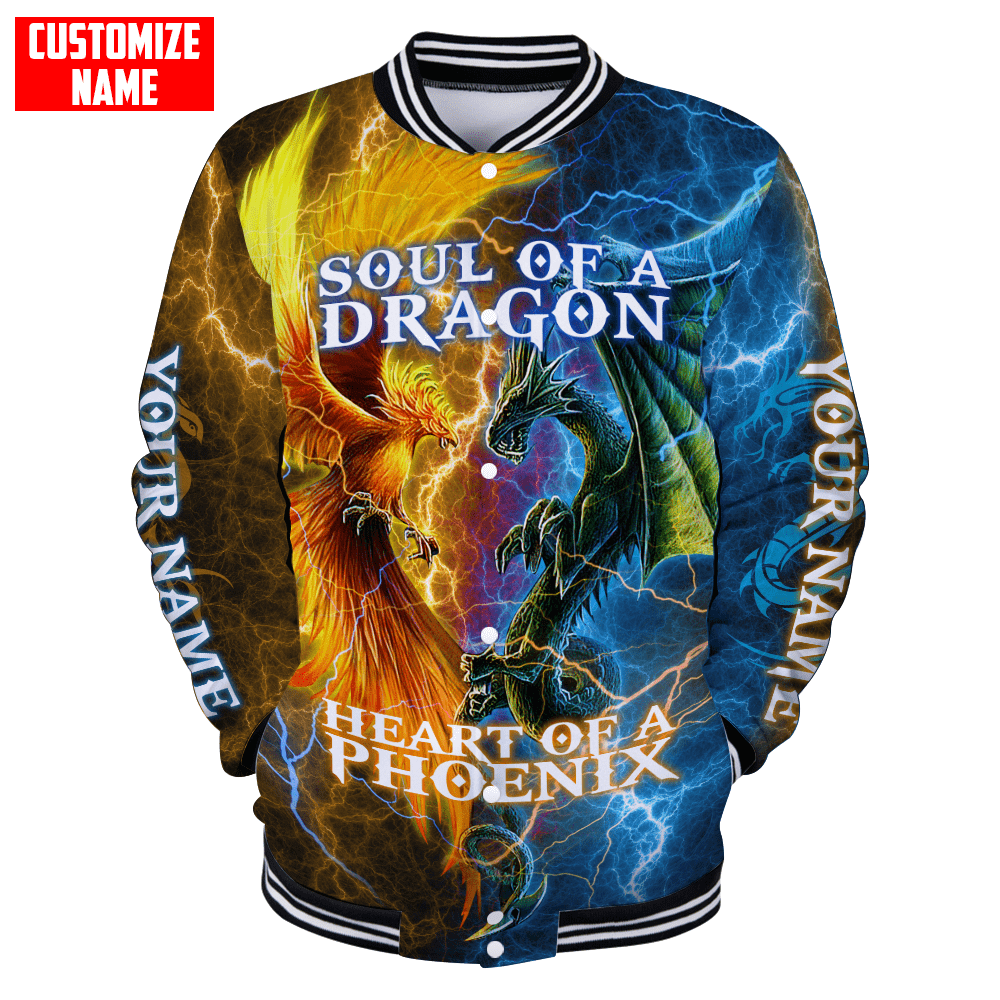 The Power Of Three Souls Dragon Phoenix Lion 3D All Over Printed Unisex Shirts