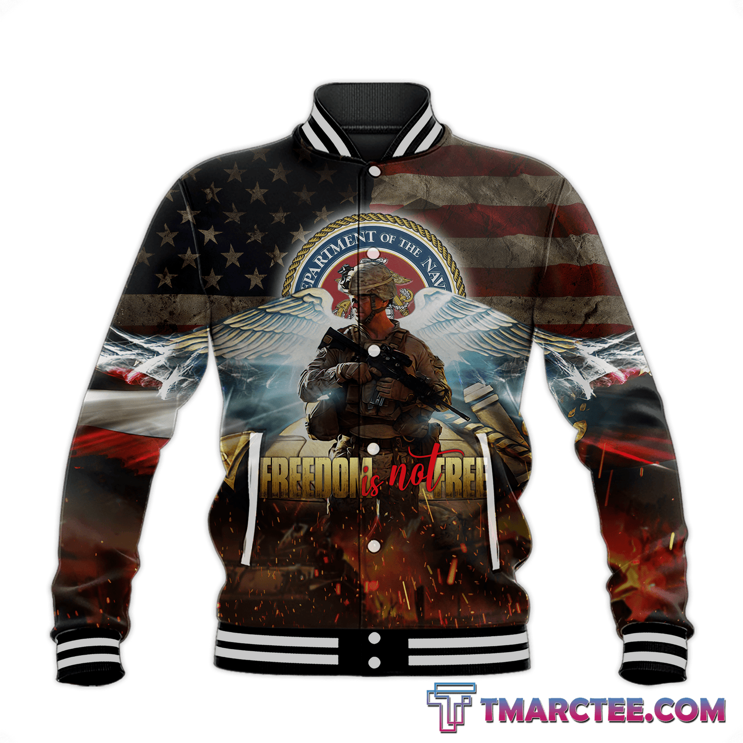 Veteran Freedom is not Free 3D All Over Printed Unisex Shirts