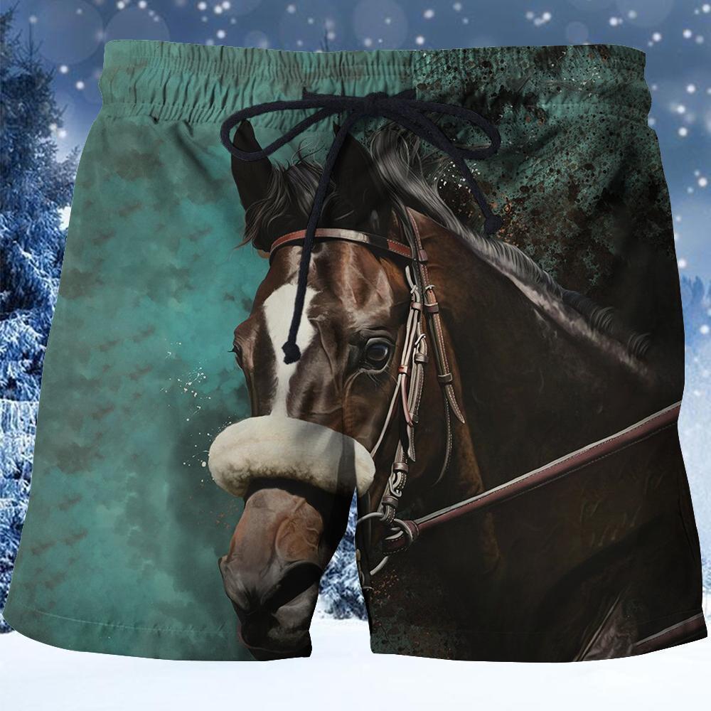 3D All Over Printed Horse Shirts and Shorts - Amaze Style™-Apparel
