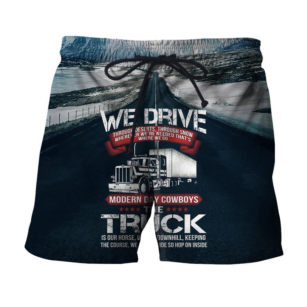 3D All Over Printed Truck Tops-Apparel-6teenth World-SHORTS-S-Vibe Cosy™