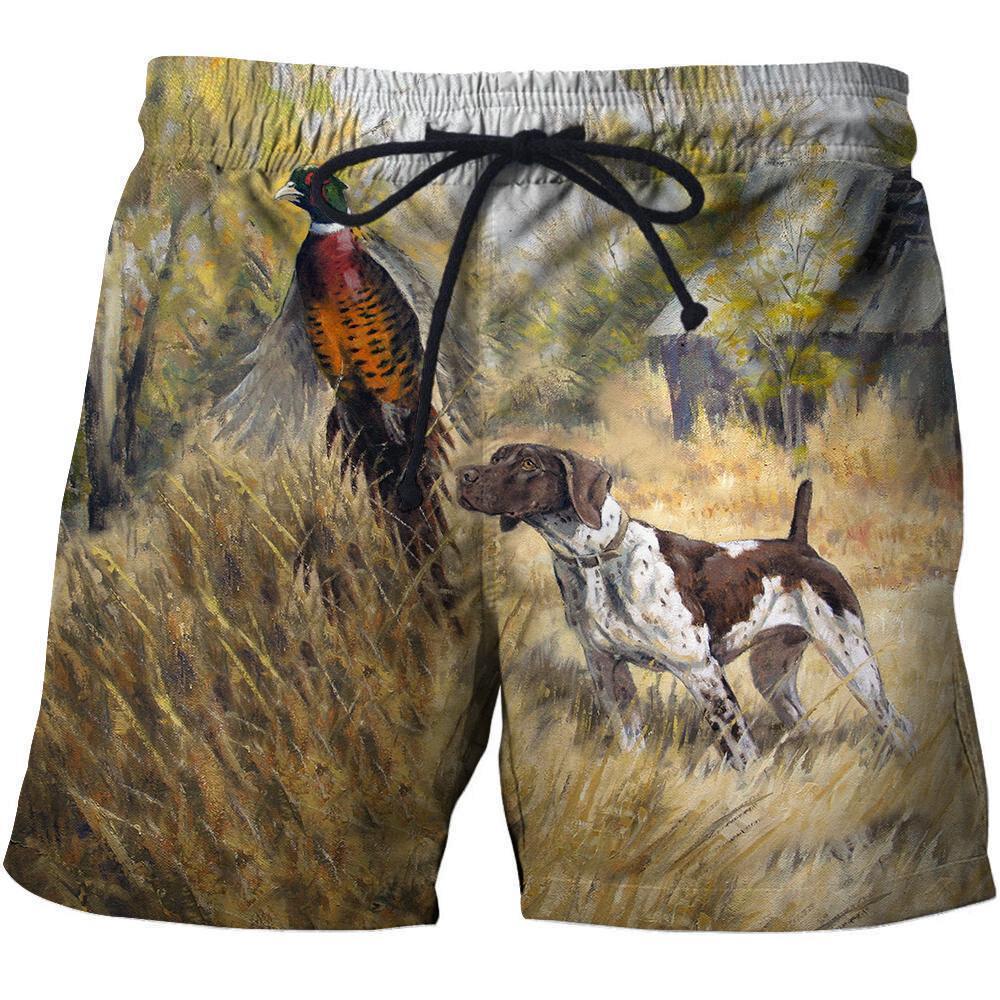 3D All Over Print Hunting Dog Pheasant Shirts Hoodie MP - Amaze Style™-Apparel