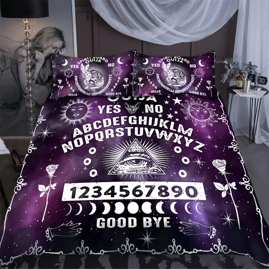 Wicca All Over Printed Bedding Set MEI