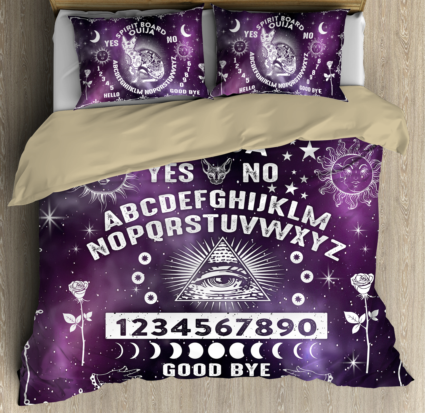 Wicca All Over Printed Bedding Set MEI
