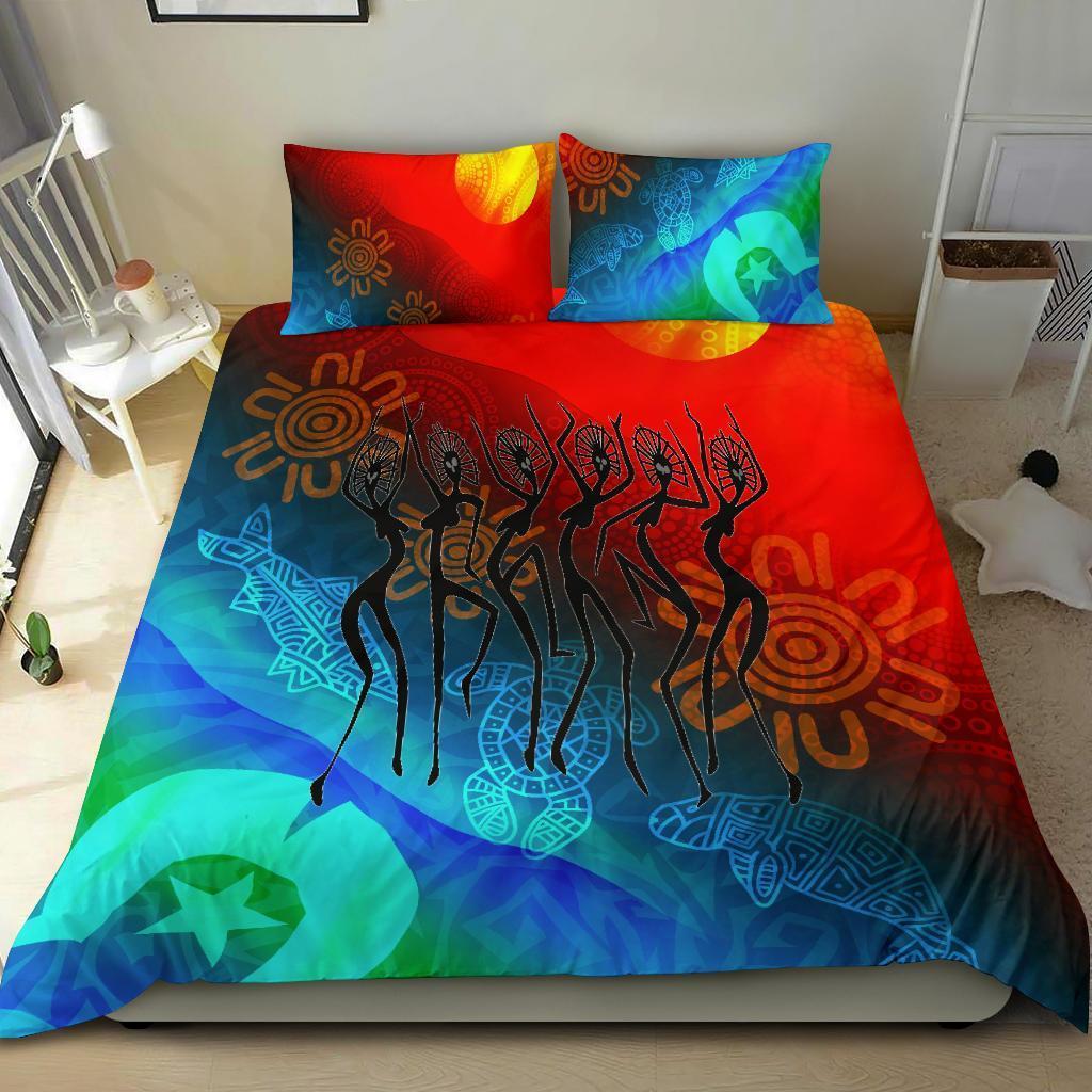 Aboriginal Indigenous Australia Bedding Set TN