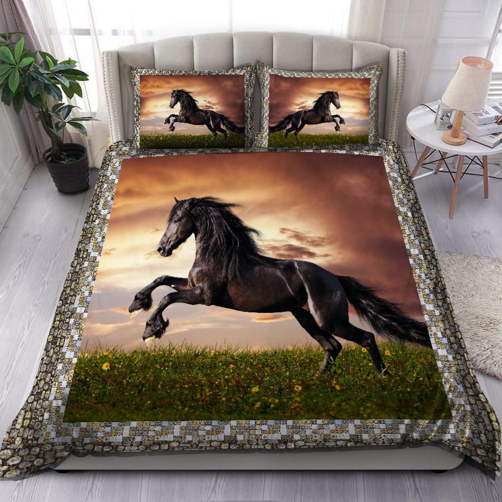 Beautiful Horse 3D All Over Printed Bedding Set