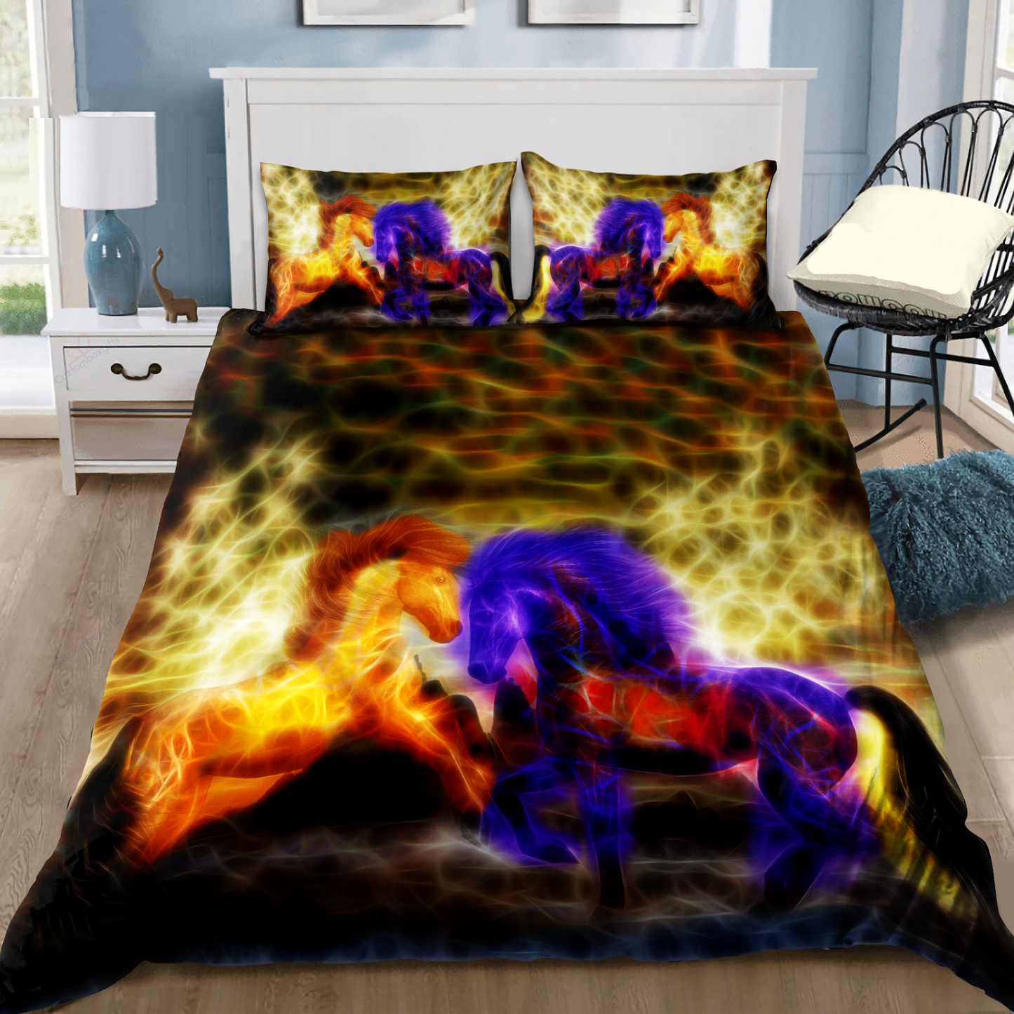 Beautiful Horse 3D All Over Printed Bedding Set