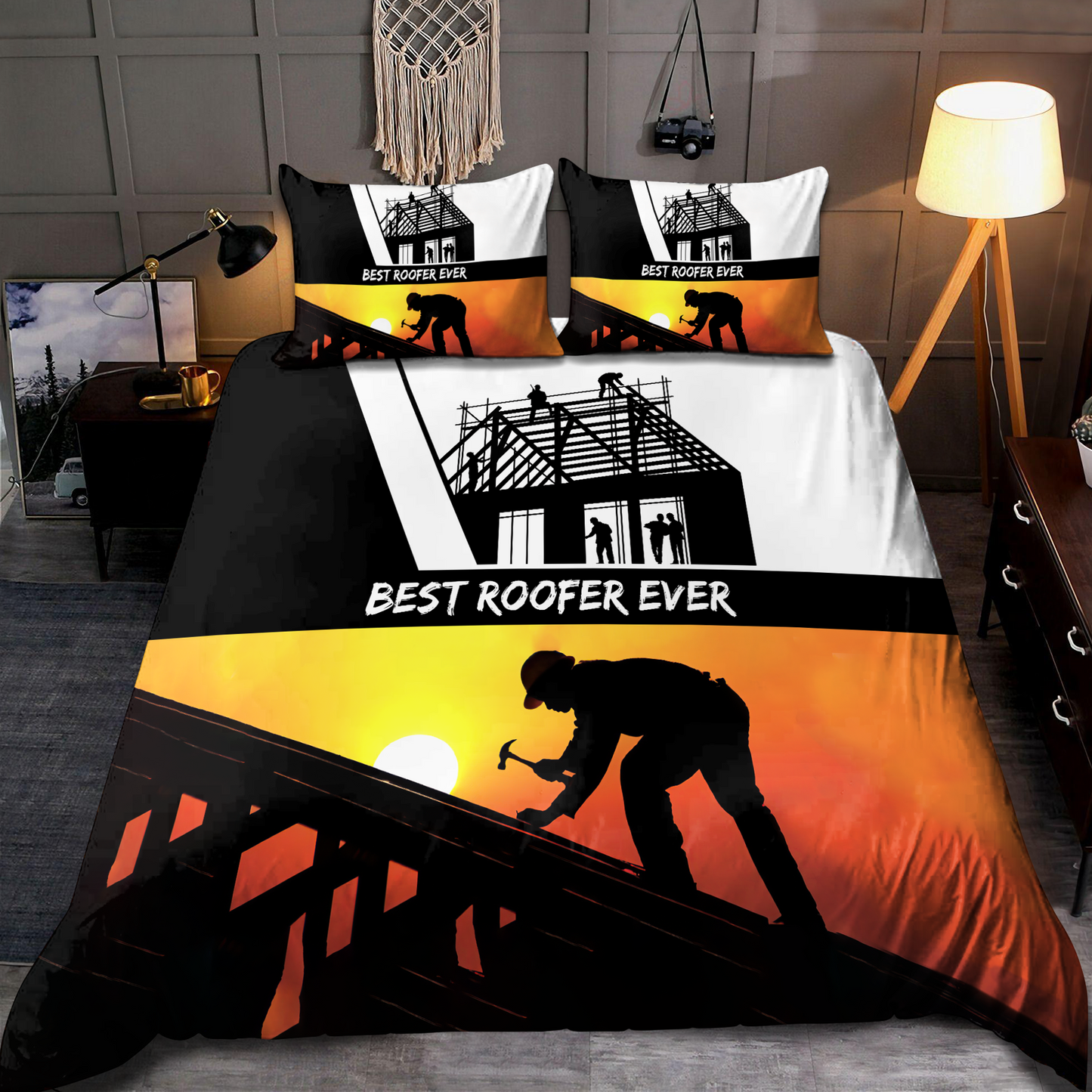 The Best Roofer 3D Bedding Set LAM