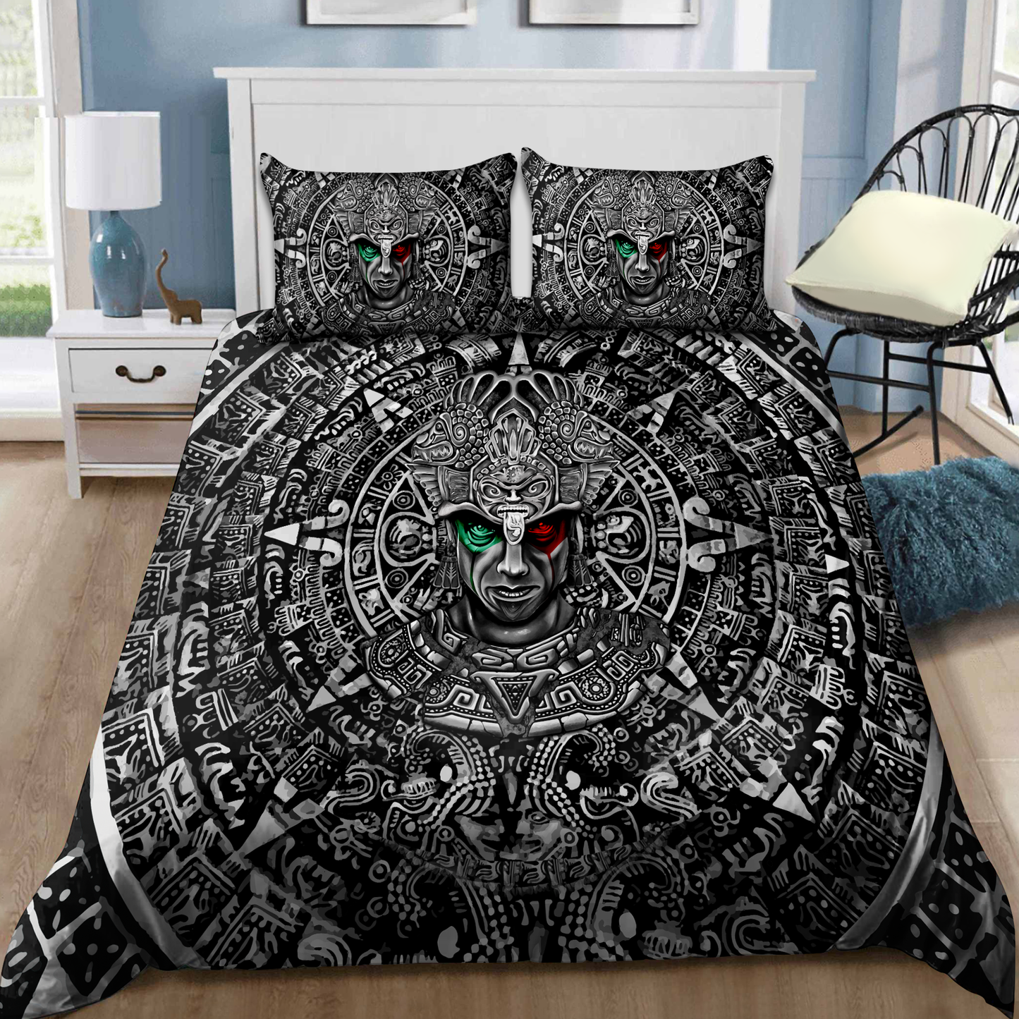 Aztec Warrior Mexican Bedding Set DQB10032104JJ