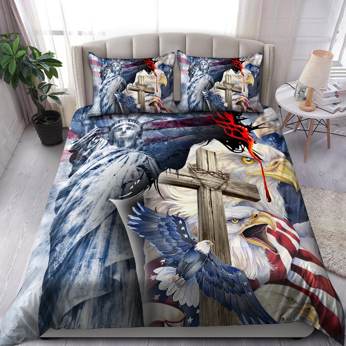 American 3D All Over Printed Bedding Set