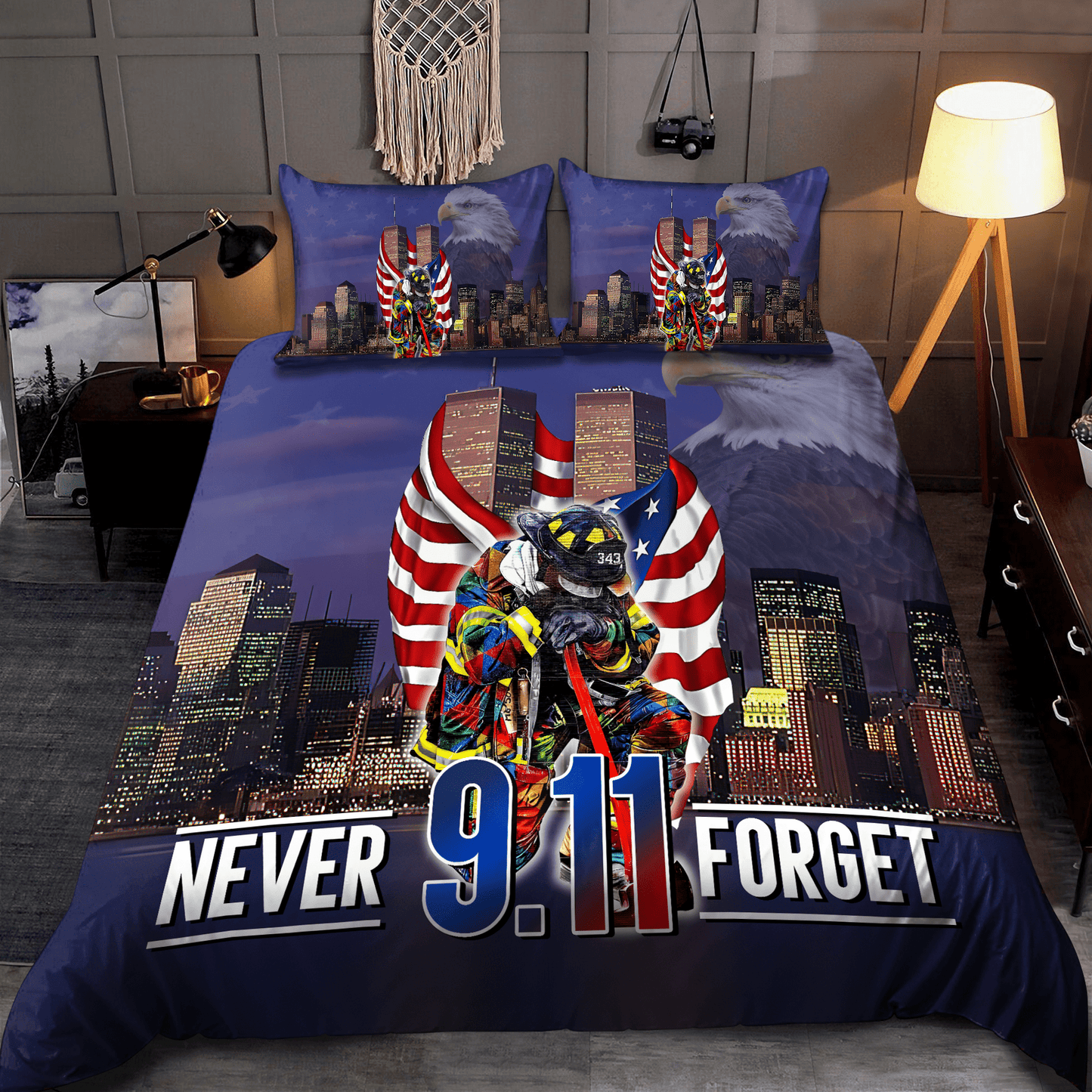 Firefigter Bedding Set