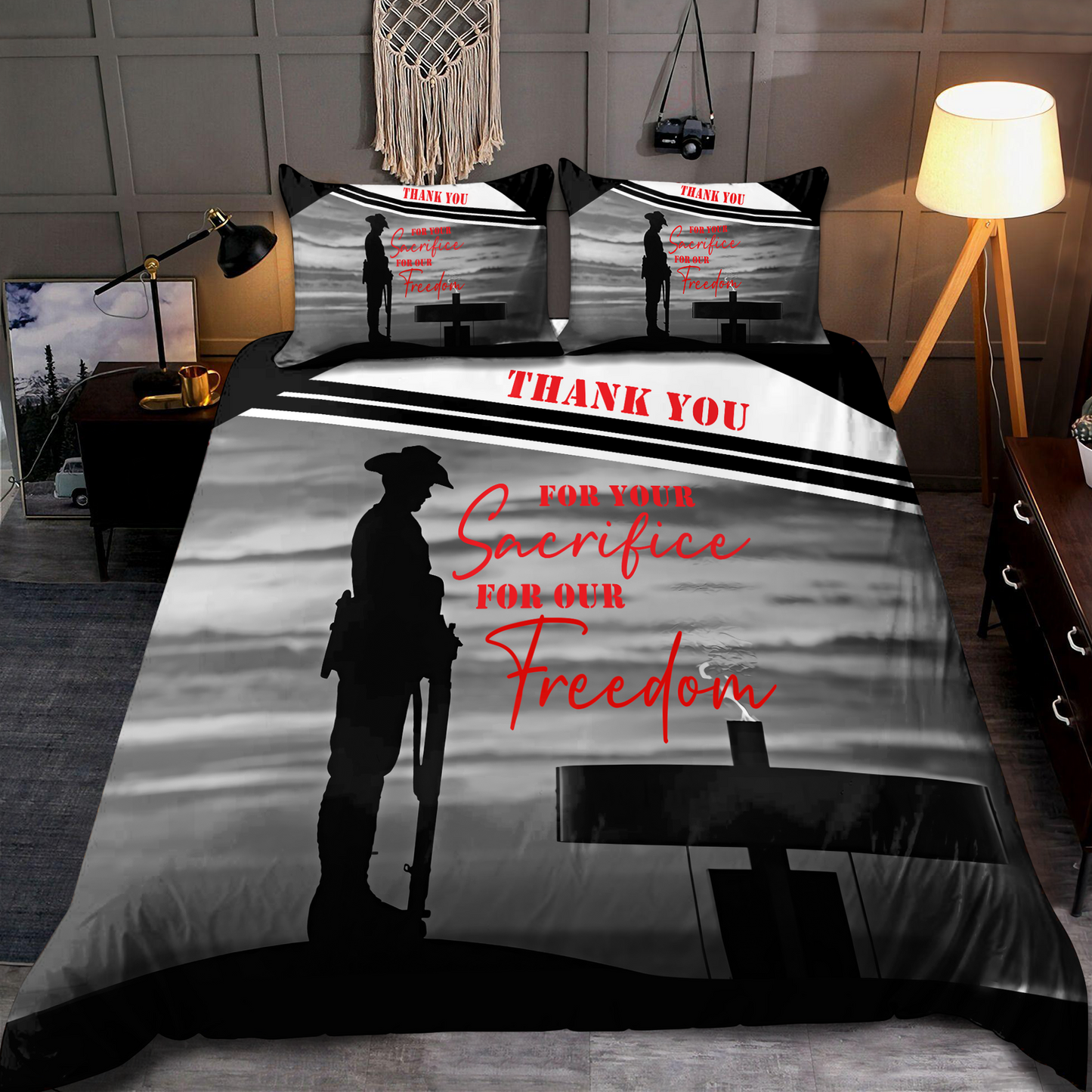Anzac Day Lest We Forget 3D Home Decor Bedding