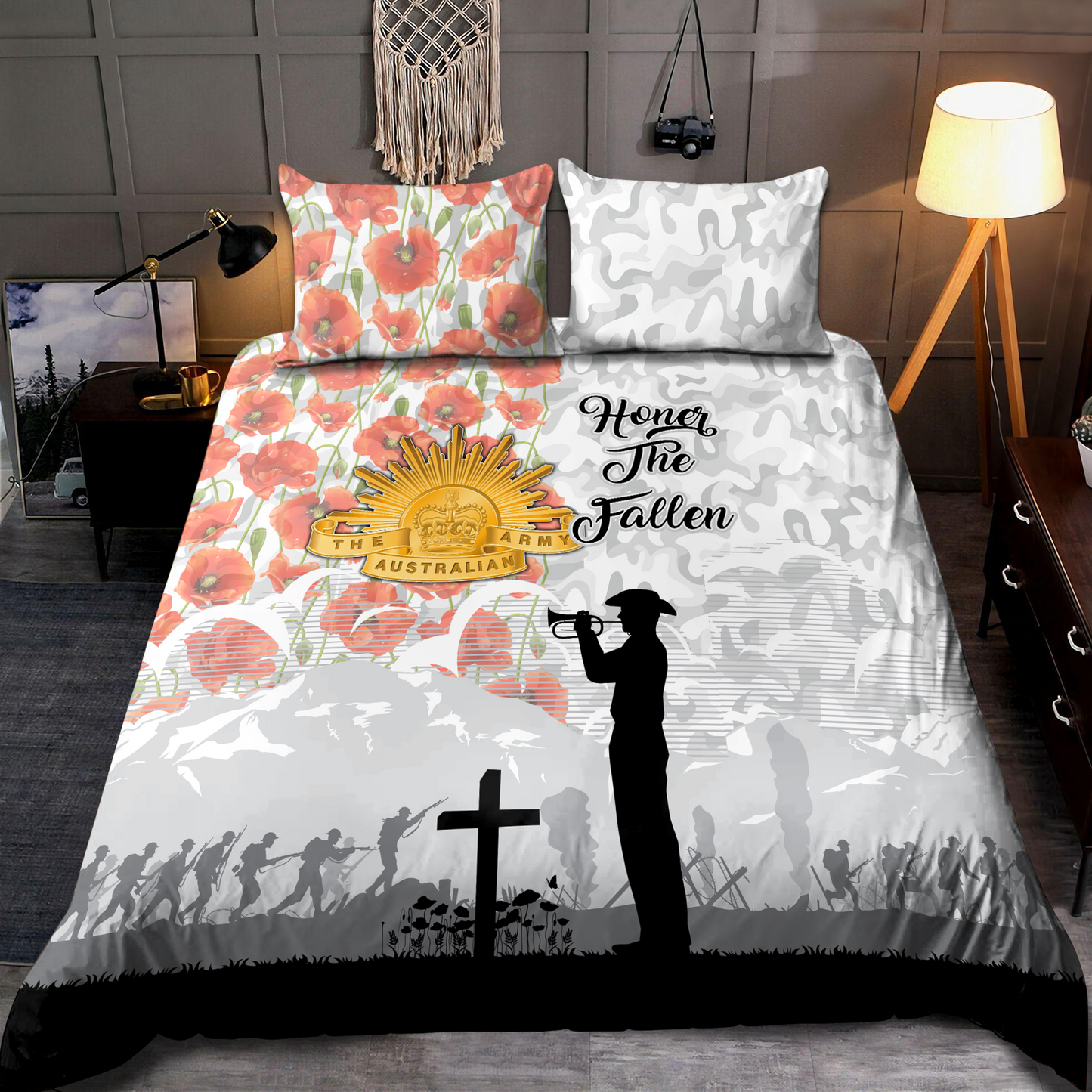 Anzac Day Lest We Forget 3D Bedding Home Decor