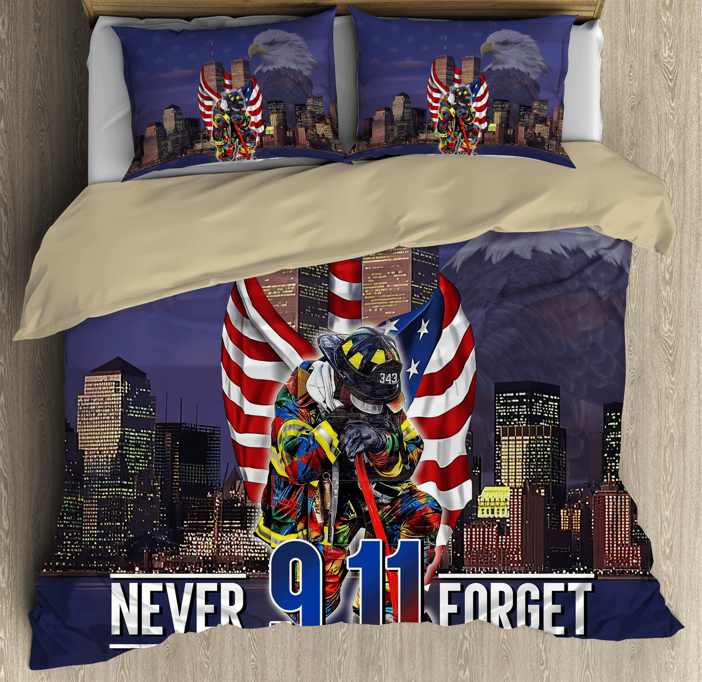 Firefigter Bedding Set