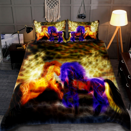 Beautiful Horse 3D All Over Printed Bedding Set