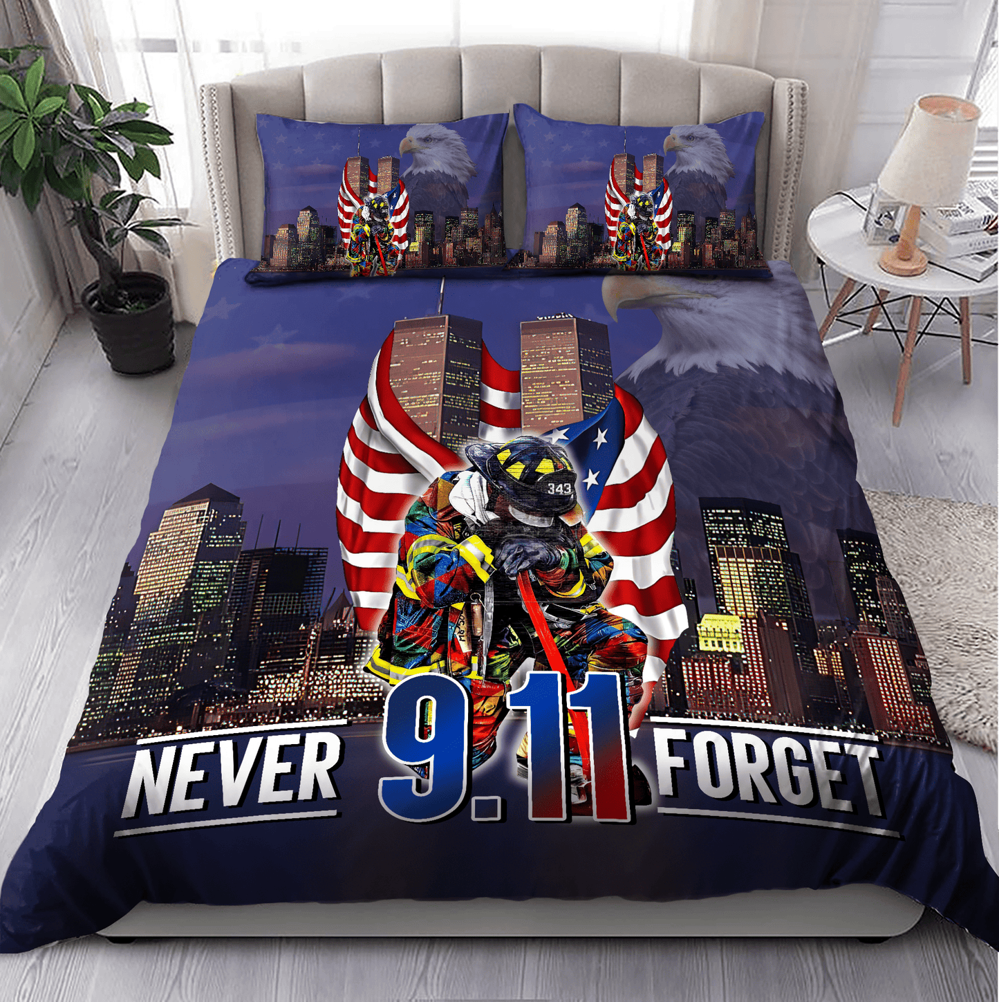 Firefigter Bedding Set