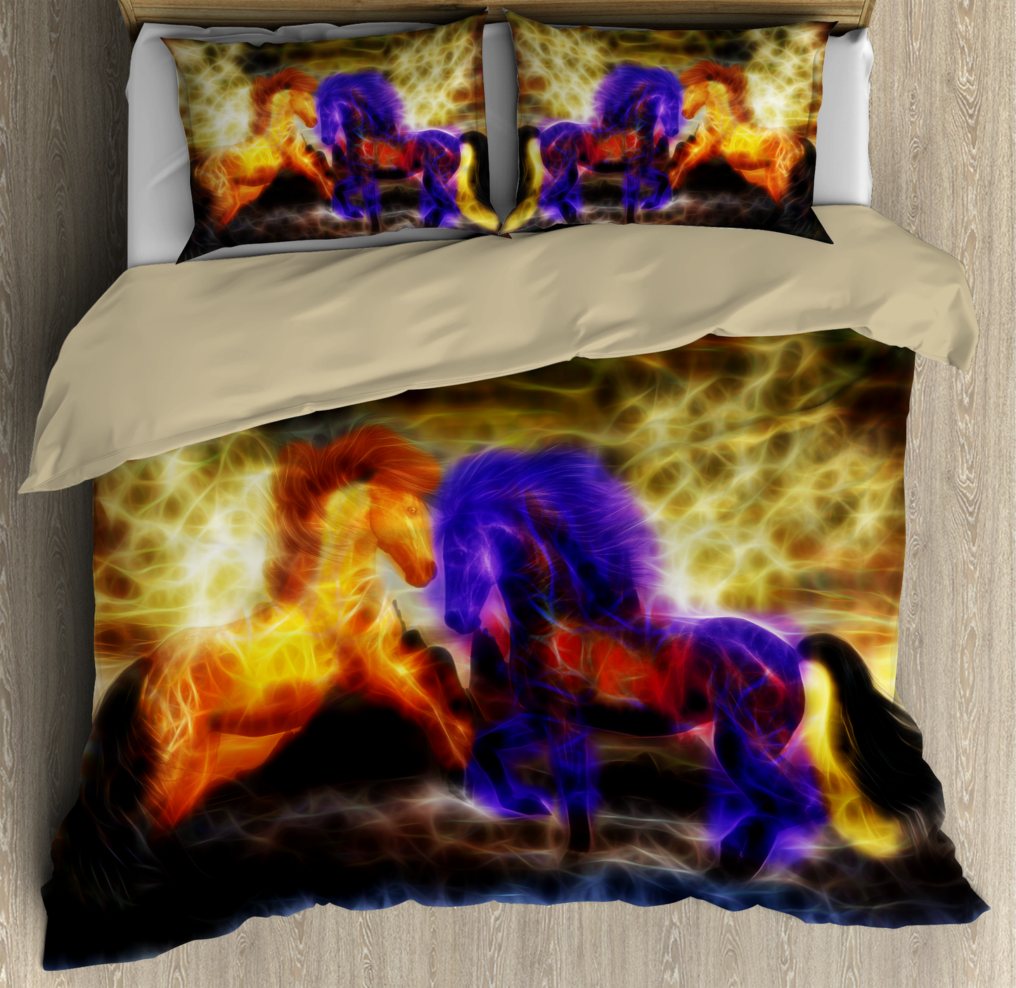Beautiful Horse 3D All Over Printed Bedding Set