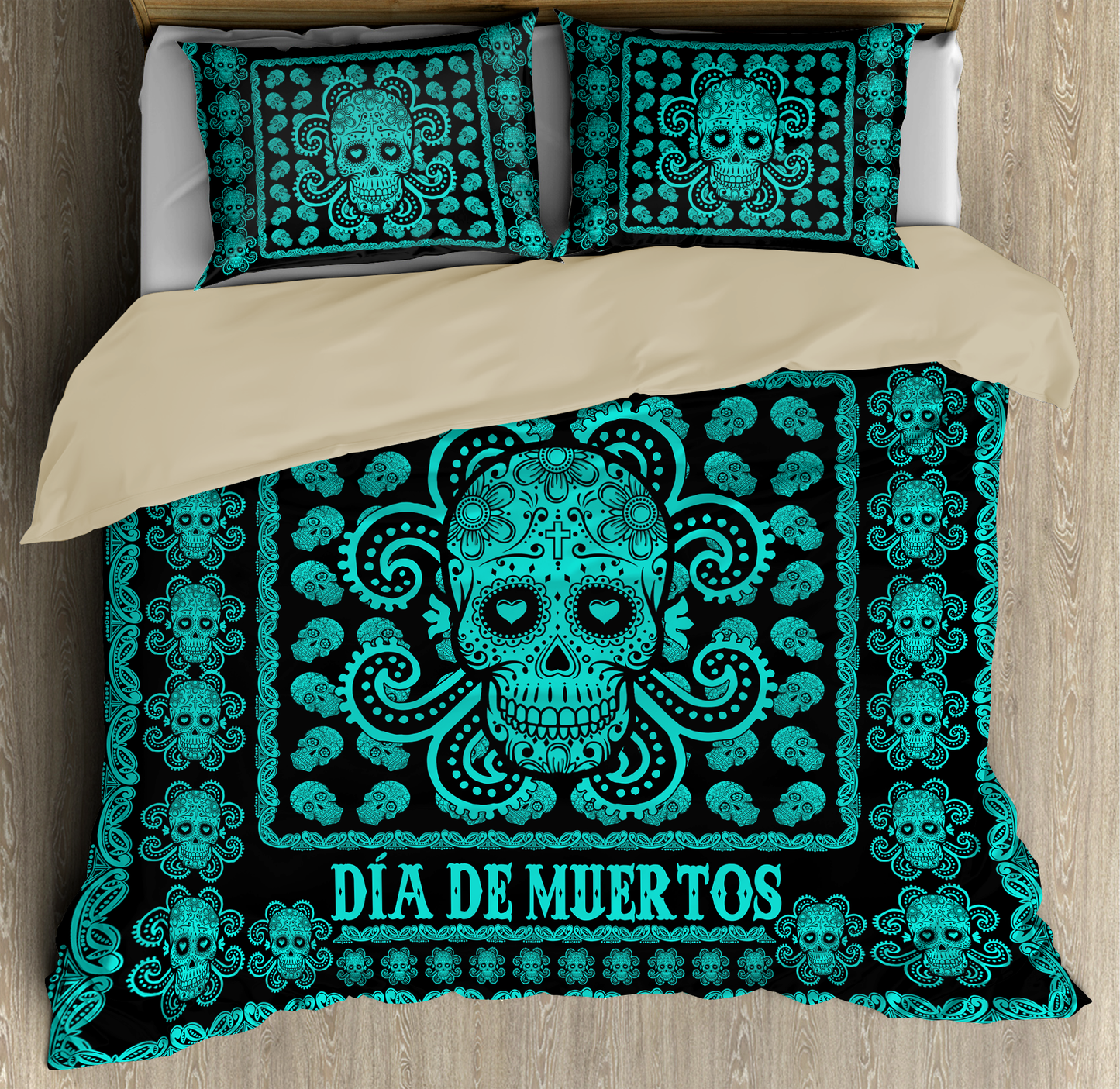 Surgar Skull Bedding Set