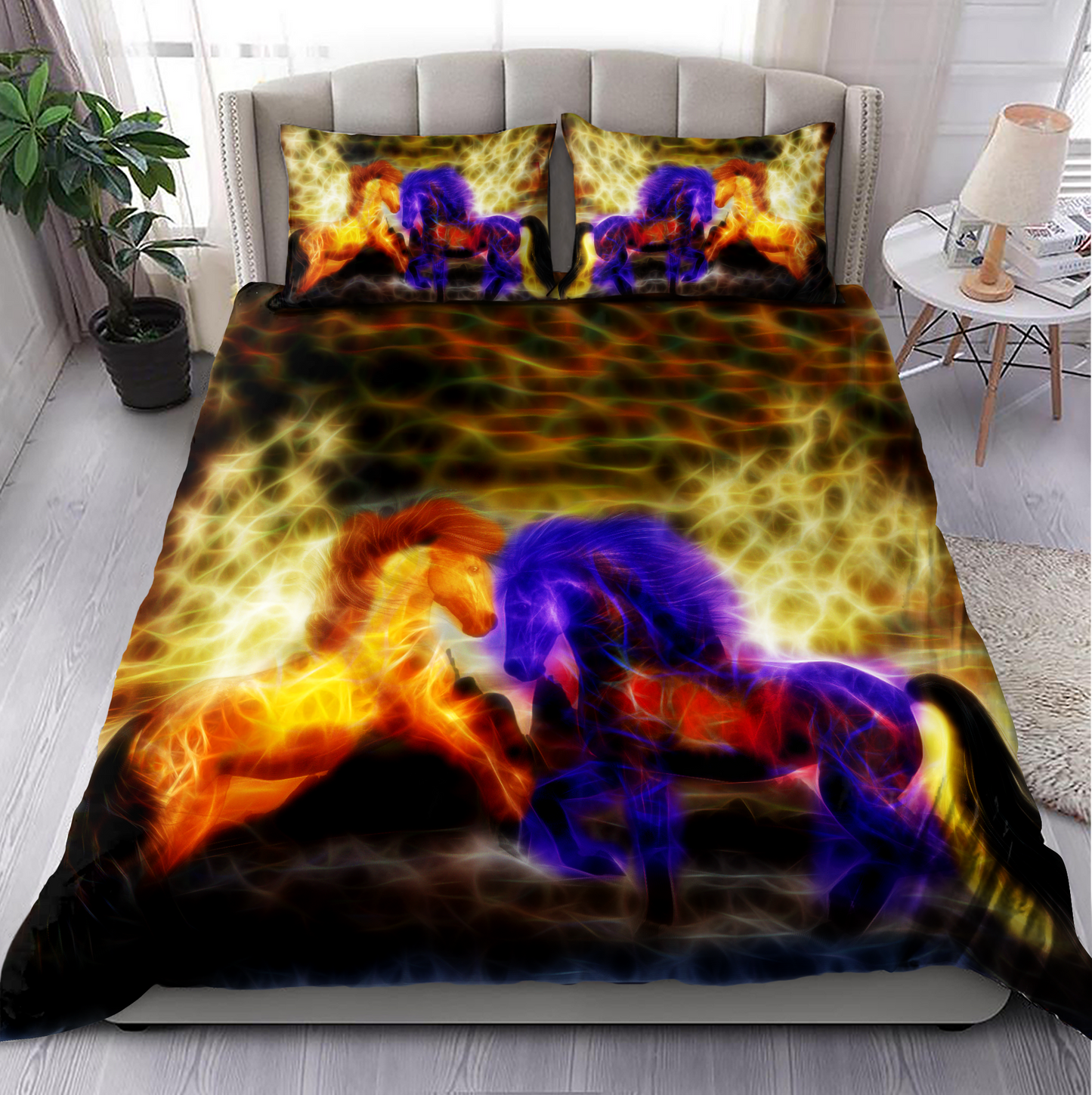 Beautiful Horse 3D All Over Printed Bedding Set