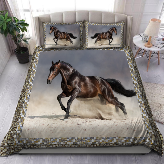 Beautiful Horse 3D All Over Printed Bedding Set