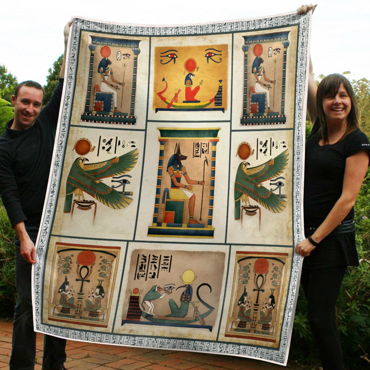 Ancient Egypt 3D All Over Printed Blanket