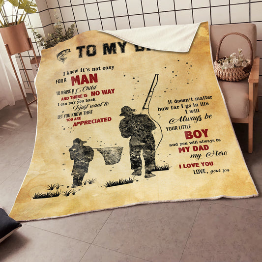 To my Dad best fishing buddy Blanket