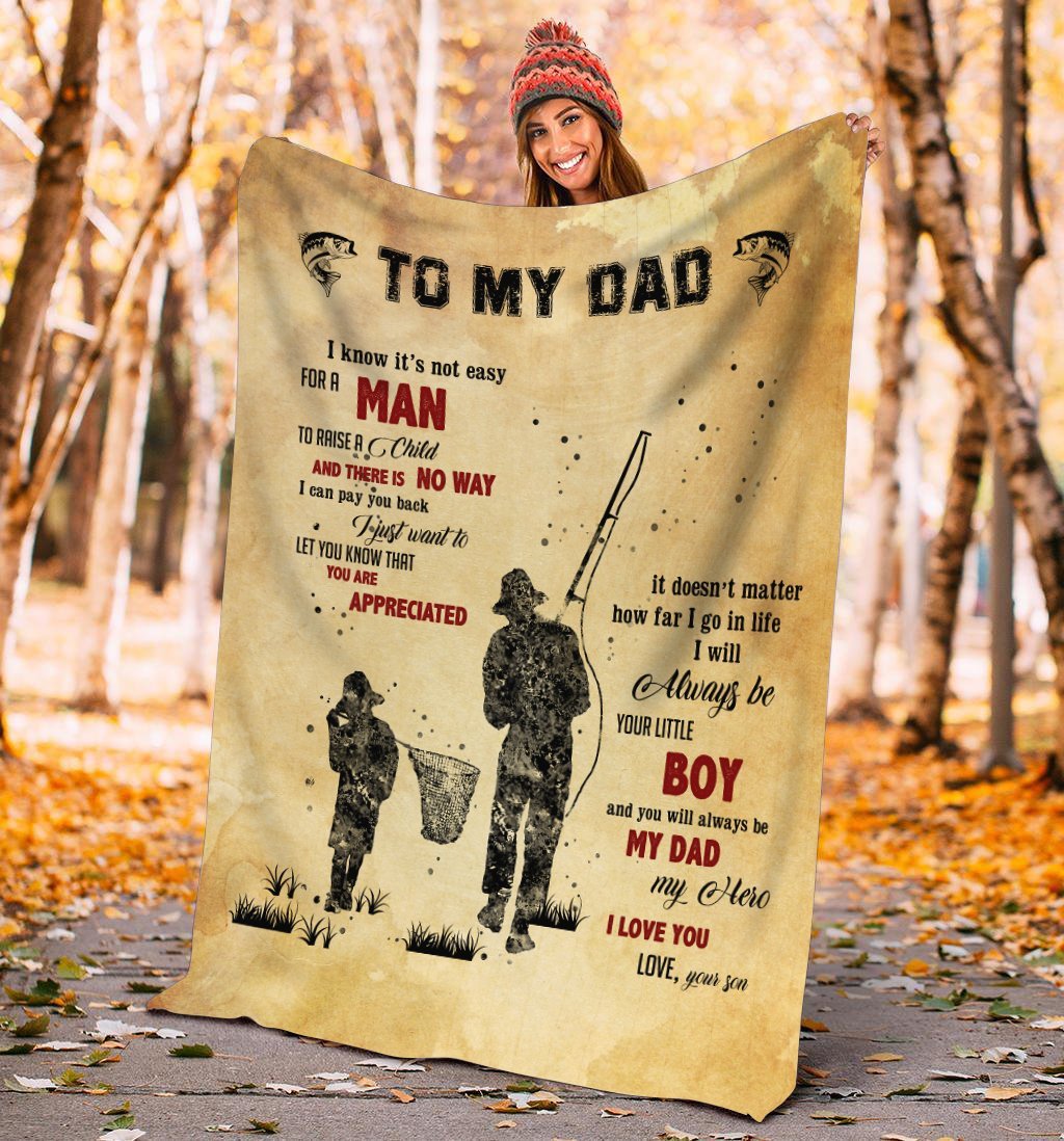 To my Dad best fishing buddy Blanket