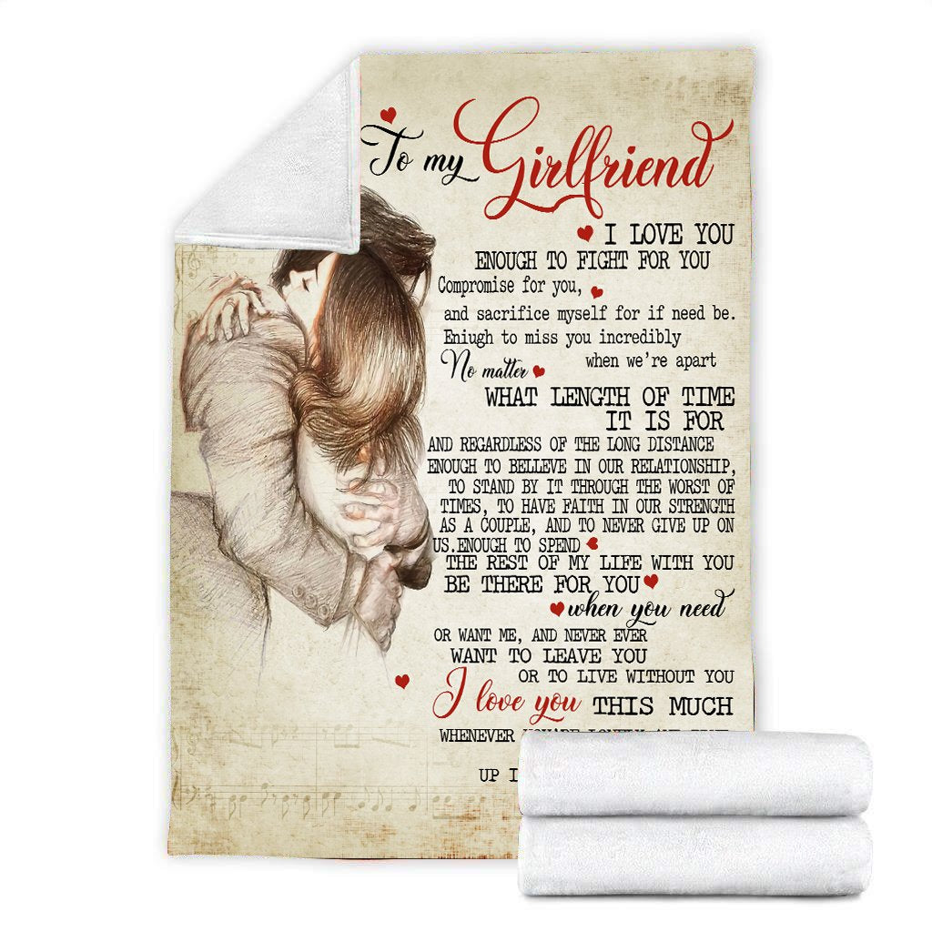 To my Girlfriend Blanket