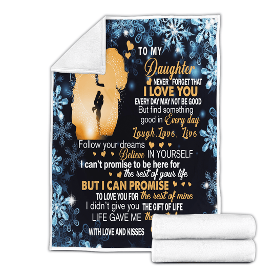 To My Daughter - Premium Blanket