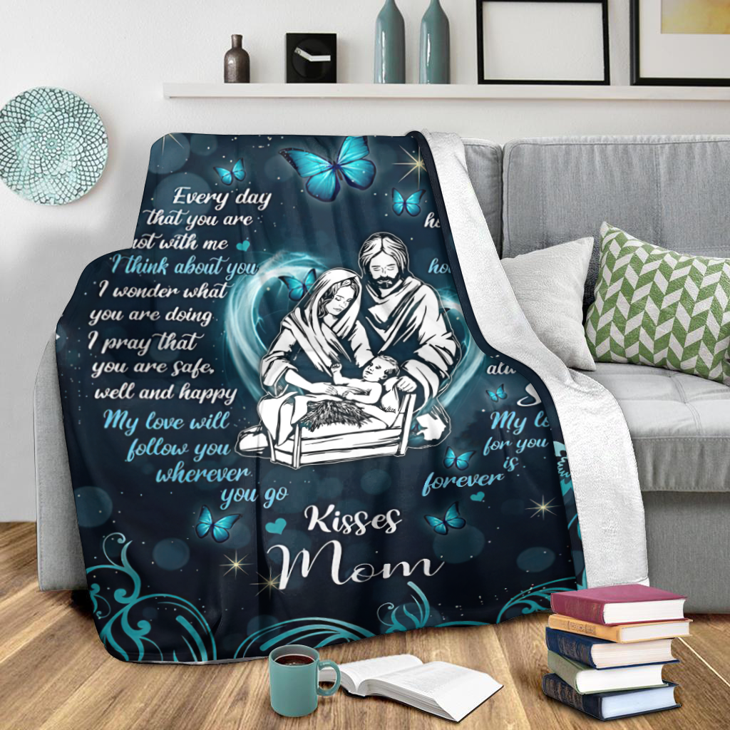 To My Son Sherpa Blanket TT