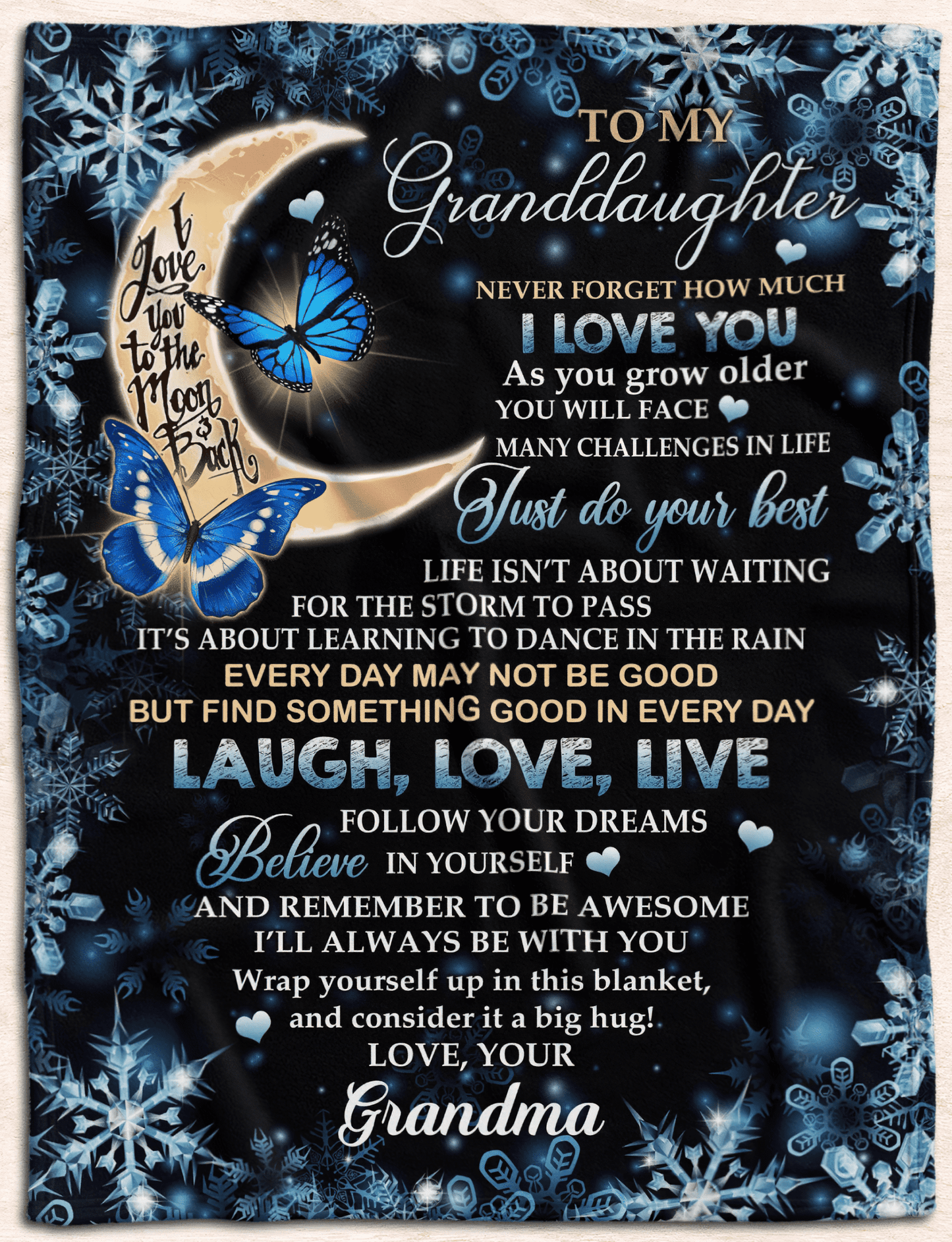 A Special Gift To Granddaughter For Her Birthday Or Christmas