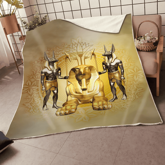 Ancient Egypt 3D All Over Printed Blanket