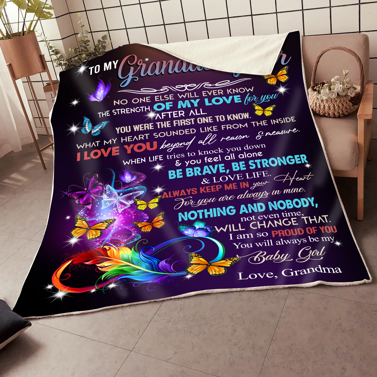 A Special Gift To Granddaughter For Her Birthday Or Christmas