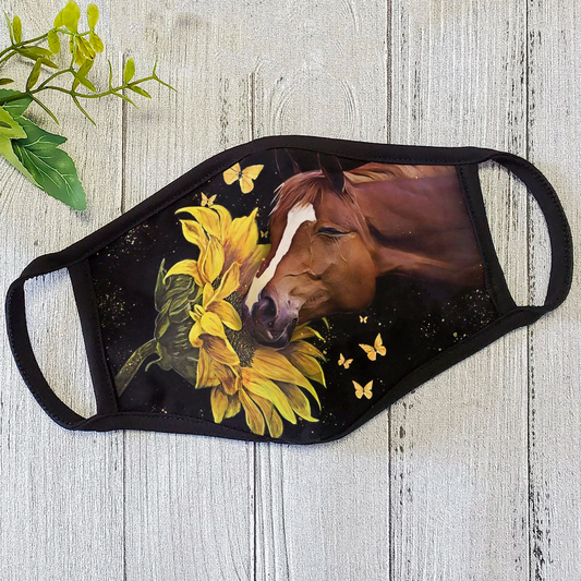 Sunflower Hose Face Mask DL