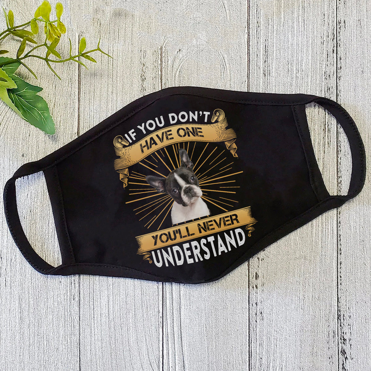 French Bull Dog Face Mask DL