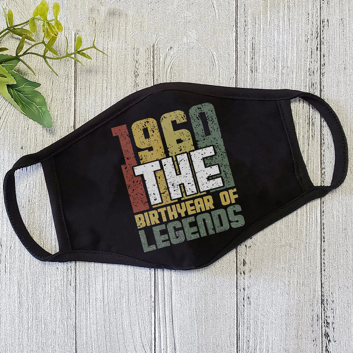 Birthday for 1960 - Face Mask DL