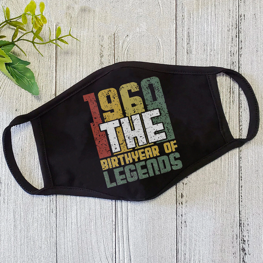 Birthday for 1960 - Face Mask DL