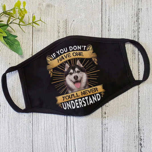 Husky Siberian Dog Face Mask DL