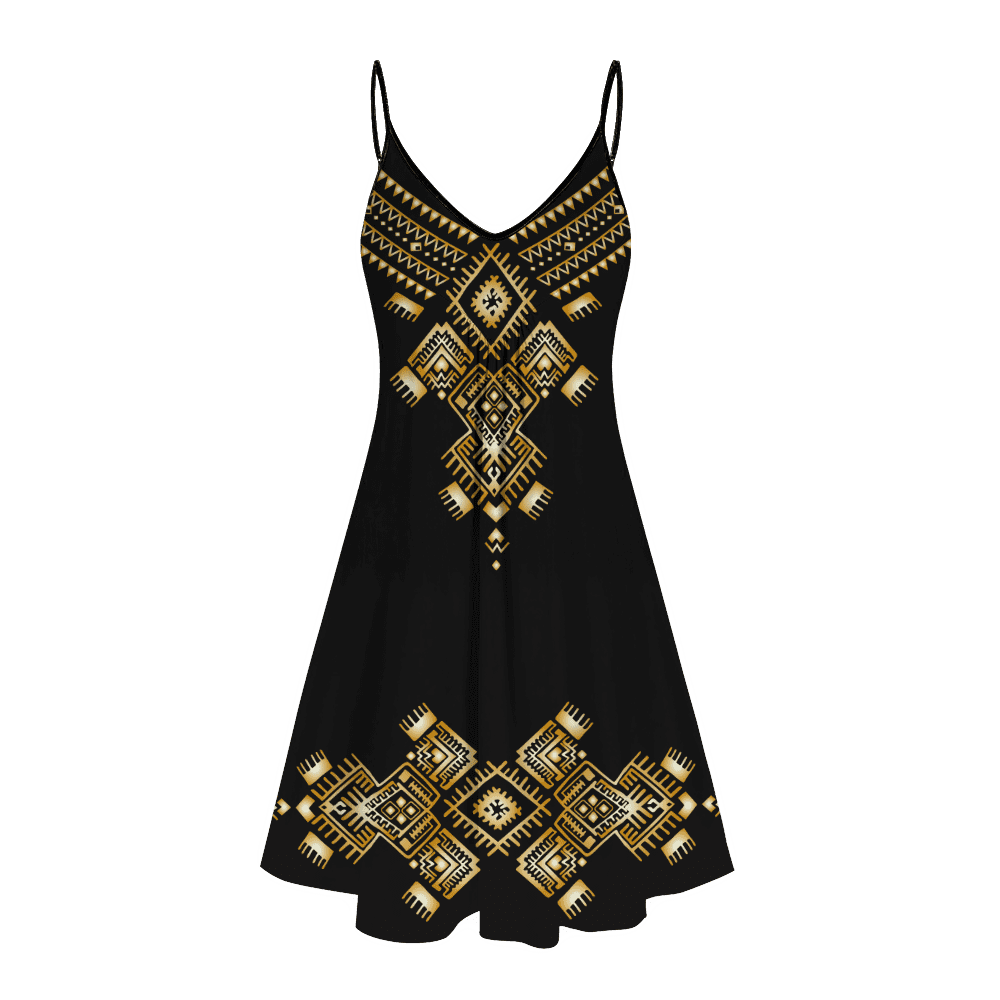 African Culture No 3 Summer Beach Dress
