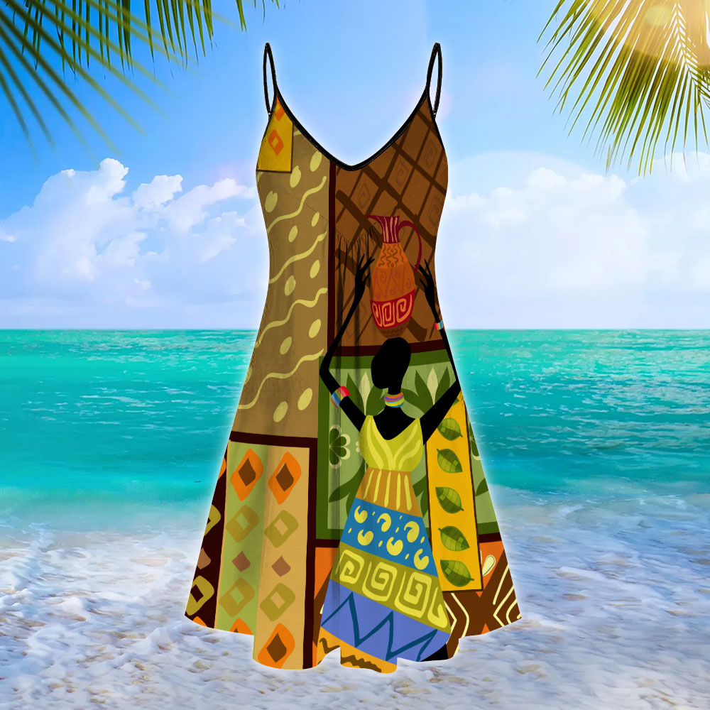 African Girl No 8 Summer Beach Dress NTN10072104