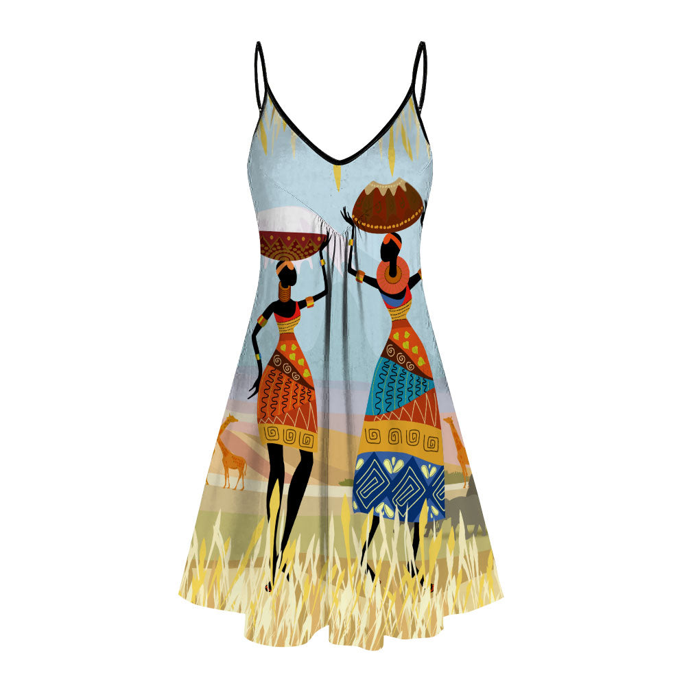 African Girl No 7 Summer Beach Dress NTN10072103