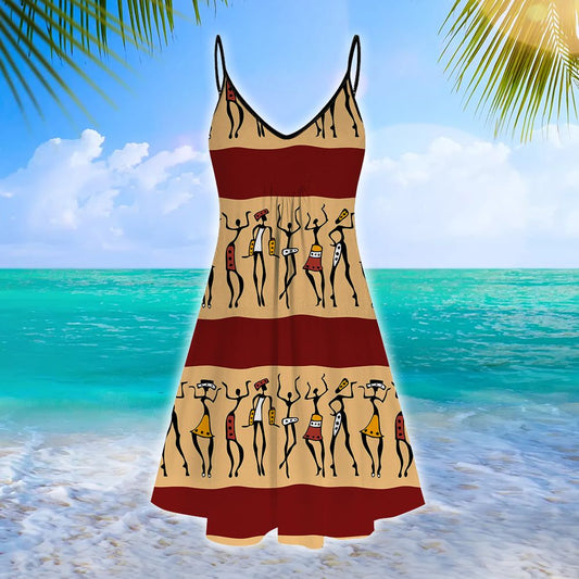 African Culture No 1 Summer Beach Dress