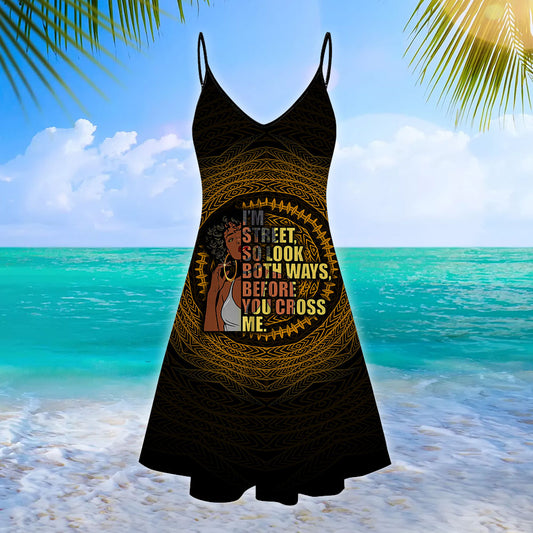 African Culture Legging & Tank top I Am Street Beach Dress