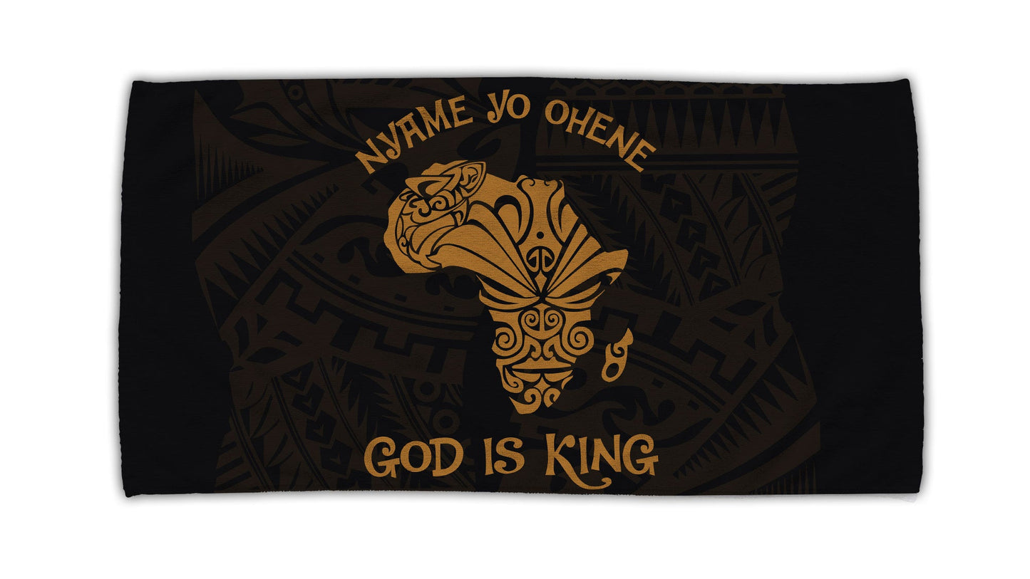 African Girl No 3 Summer Beach Towel NTN07042002